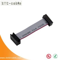 2.54mm Pitch 2x5Pin 10Pin 10 Wires IDC Flat Ribbon Cable M/F