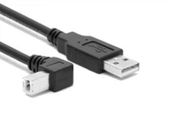 Down Angle USB B Cable For Printers 2.0 Version