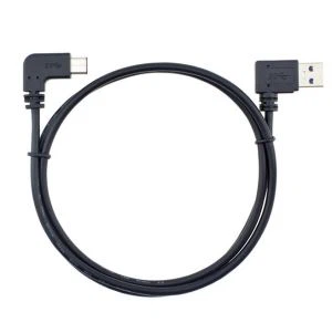 Right Angle USB3.0 To 90 Degree Type C Cable