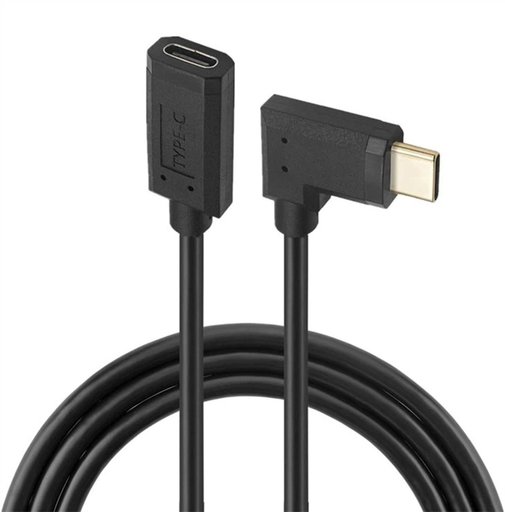 Right Angle USB C Extension Cable